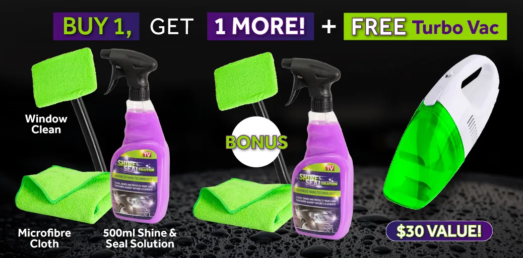 Shine Seal – buy one get one free offer