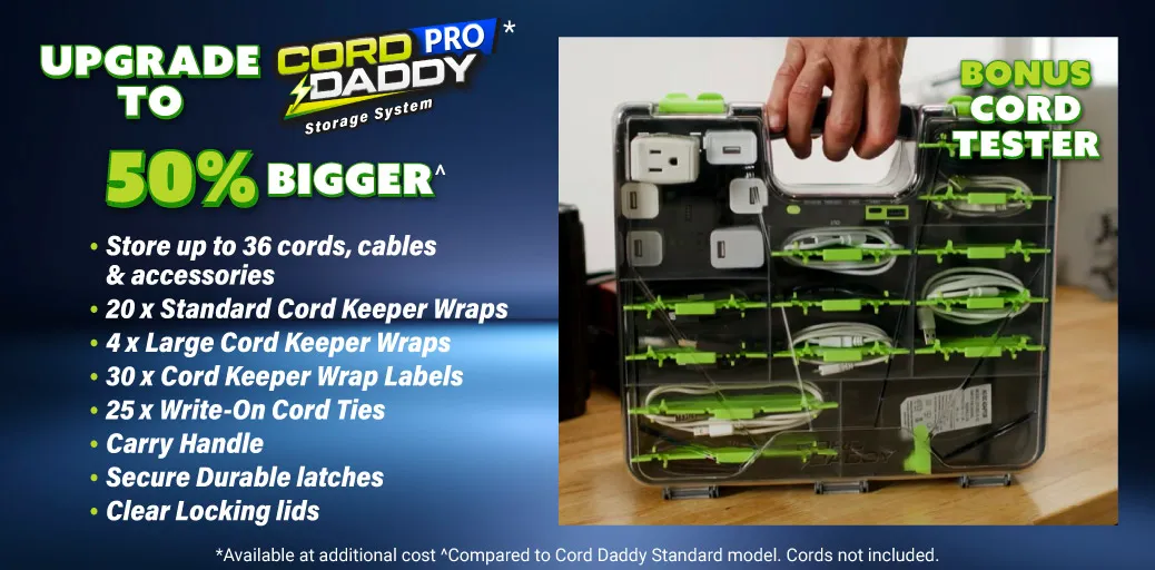 Cord Daddy - Upgrade To Cord Daddy Pro