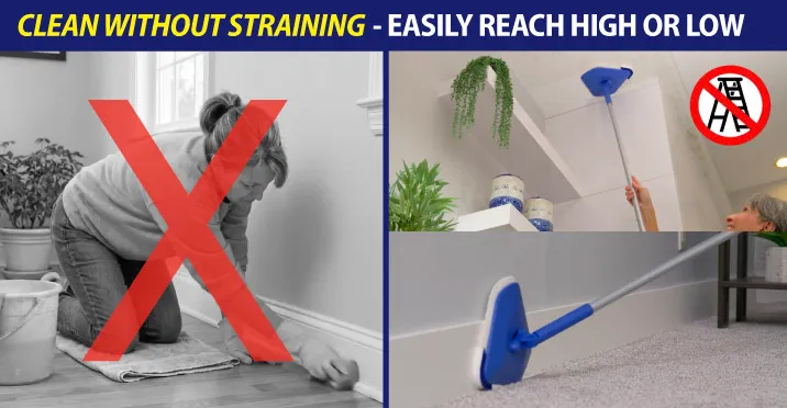 Wall Wizard - Clean without straining